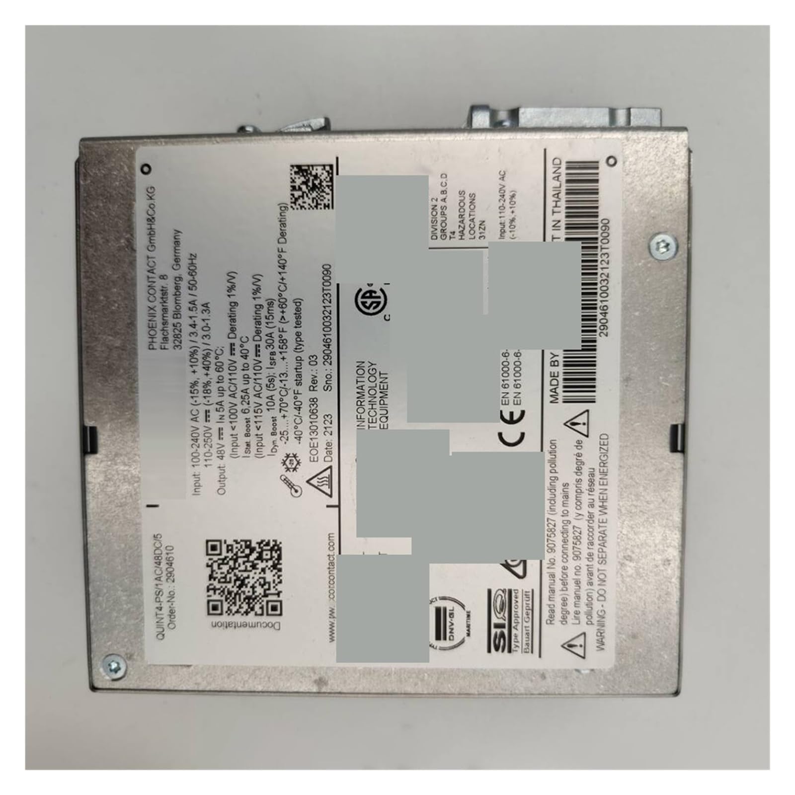 AFITSEP 2866462 Power Supply 3AC/24DC/5