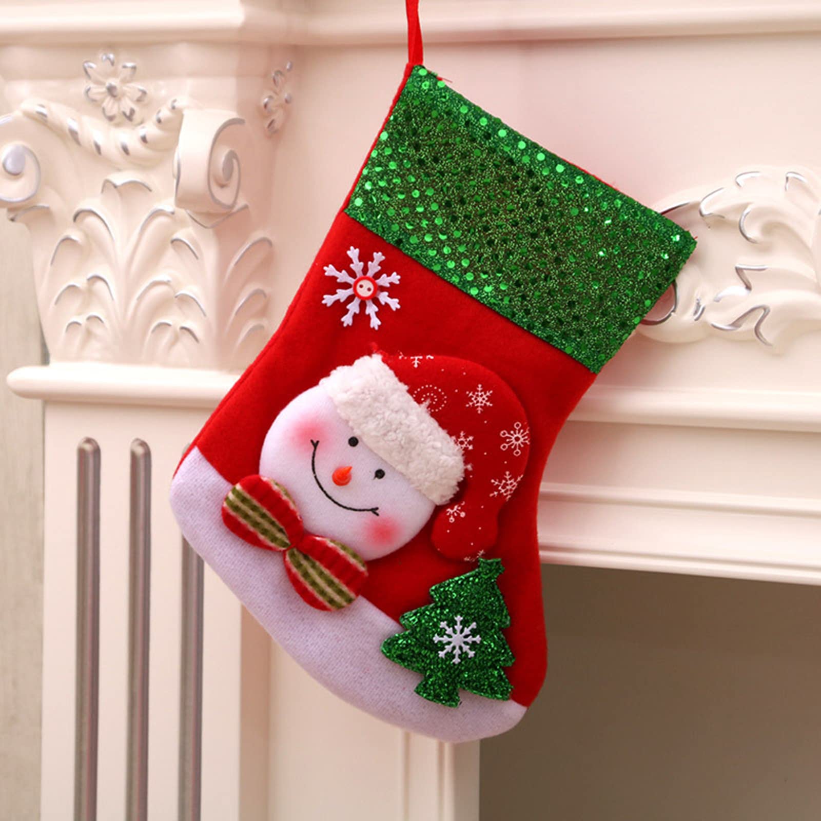 Amazon.co.jp: ZHIZHUO クリスマス靴下 可愛い クリスマスソックス 25 