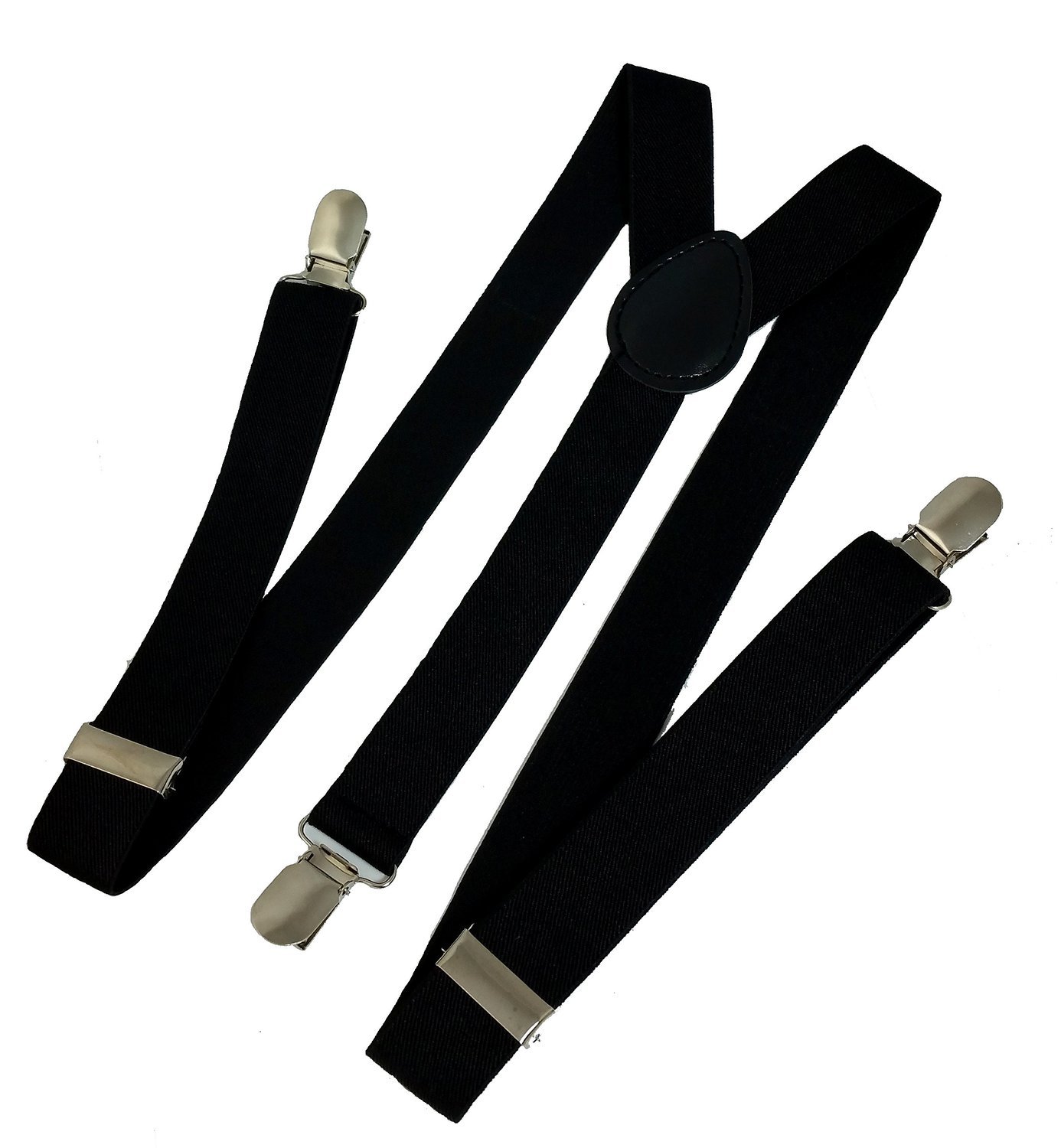 michelangelo Men's Metal Clip Suspenders (Black, Free Size)-picture-11