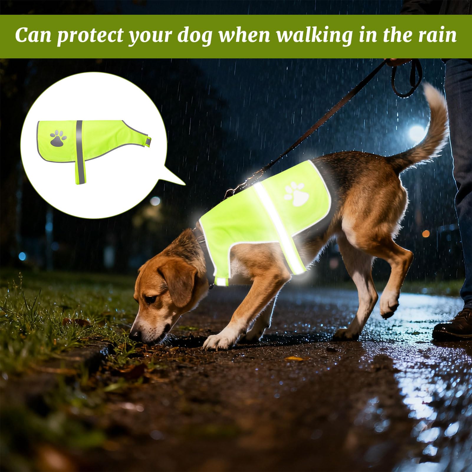 Gilet Jaune Chien, Gilet Fluo pour Chien, Gil et Fluo Ch ien, Gi Let Reflechissant C Hien, Gil et Chi en Fluo pour Promenades Nocturnes et Activités Extérieures Petit Grands Chi ENS