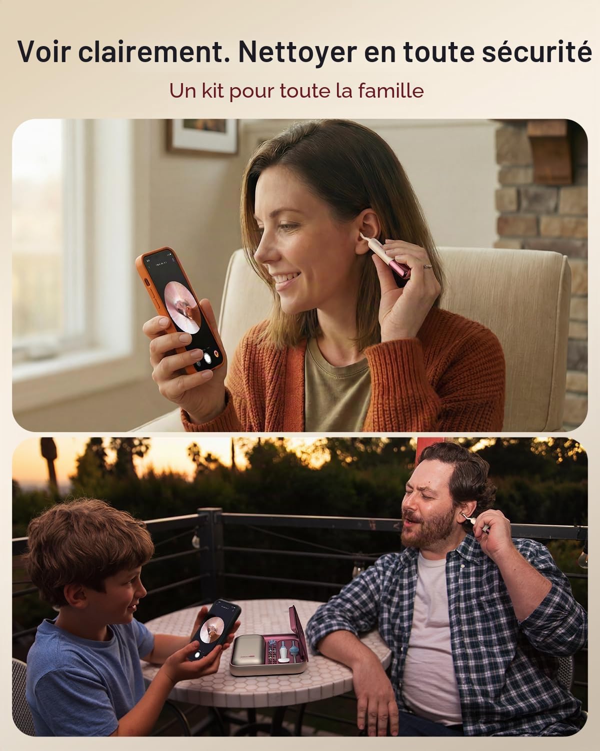 BEBIRD Ultra X Nettoyage Oreille 2K avec WiFi 5G & Gyroscope 360°, Nettoyeur Connecté – Cadeau Idéal pour Passionnés Tech, Parents de Famille, Aides Auditives & Exigeants en Hygiène – Coffret Premium