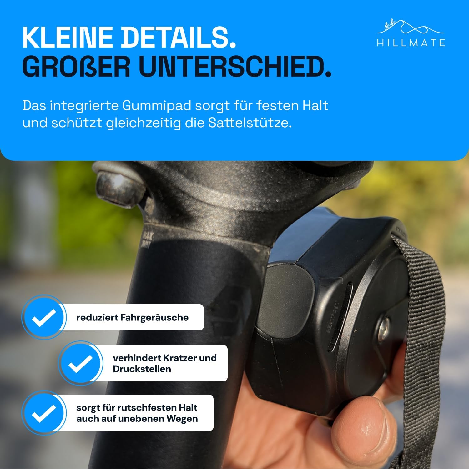 Fahrrad Abschleppseil – Belastbar bis 150 kg – Flexible Abschlepphilfe