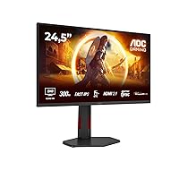 AOC Gaming Q25G4SR - Monitor Quad HD da 255 pollici, 300 Hz