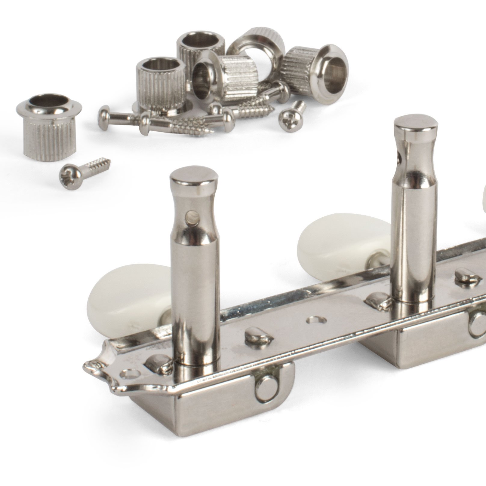 Amazon.com: Gotoh Vintage Deluxe Tuners, 3-on-Plate, Solid
