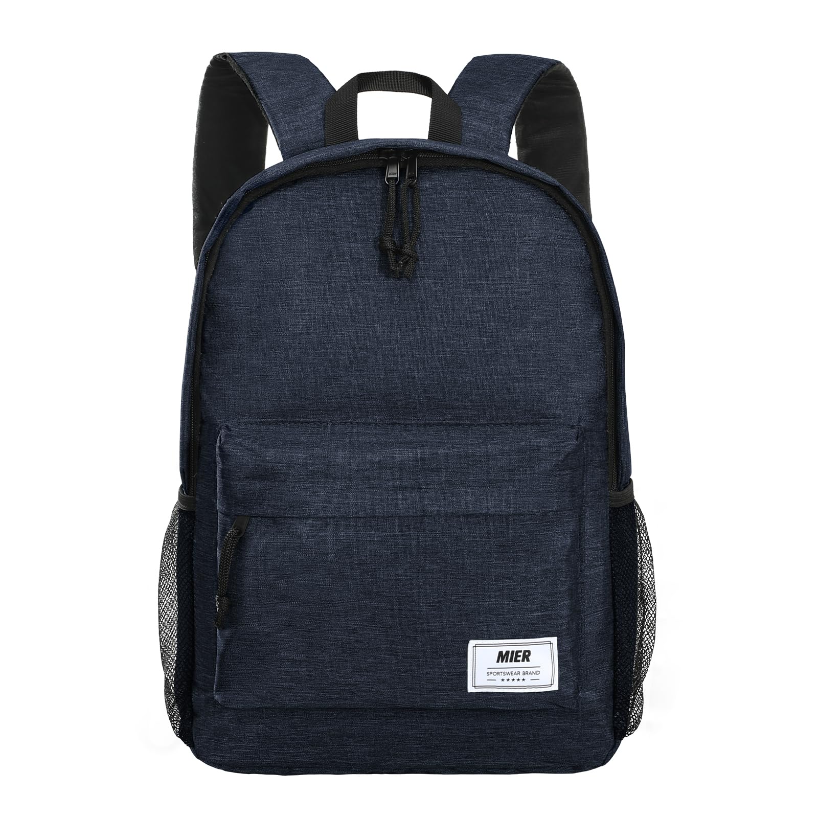 MIER Petit sac à dos isotherme étanche avec glacières, léger et mignon pour le travail, les pique-niques, le camping, les excursions au parc, 15 L, bleu foncé