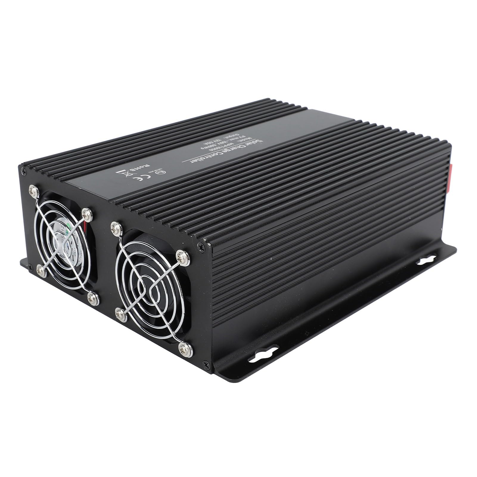 Kontroler ładowania Słonecznego MPPT, Regulator ładowania Baterii Słonecznej ze Stopu Aluminium ABS 12 V 40 A 680 W 100 V Wejście z Przeciążeniem Przegrzanie Zabezpieczenie Przed