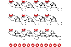 Durable [18 Pack] Flip Bottle Cap with Seal Ring for Beer