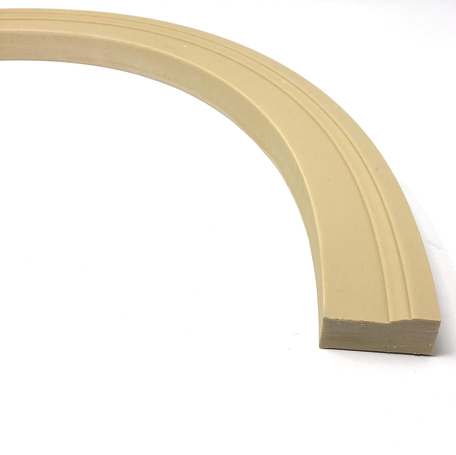 FLEXTRIM #180: Flexible Brick Molding: 1.25" Thick x 2" Wide - PRE Curved to fit Half Round Arches 34" Diameter up to 40" Diameter
