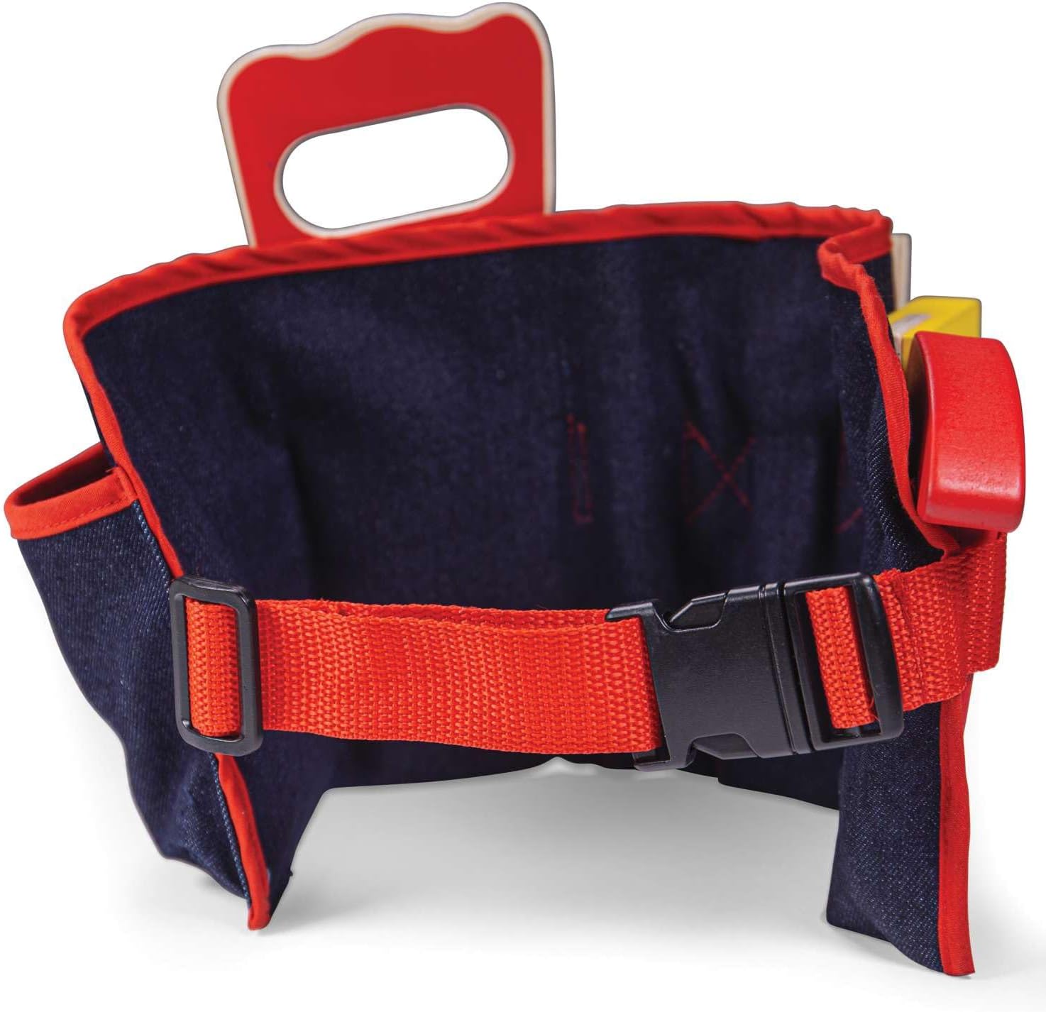 Bigjigs Toys Carpenter's Tool Belt with Wooden Tools