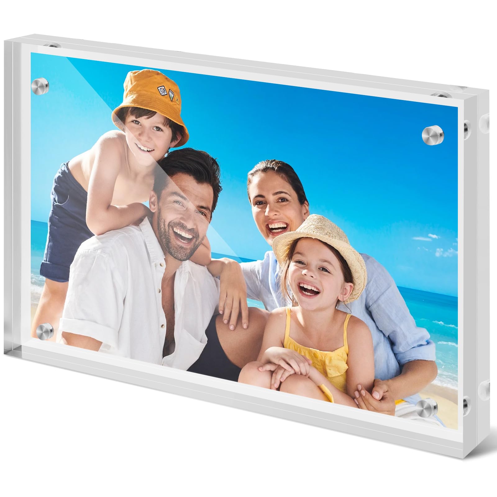 Amazon.com - vivinin Acrylic Frame 1 Pack, Double Sided Clear