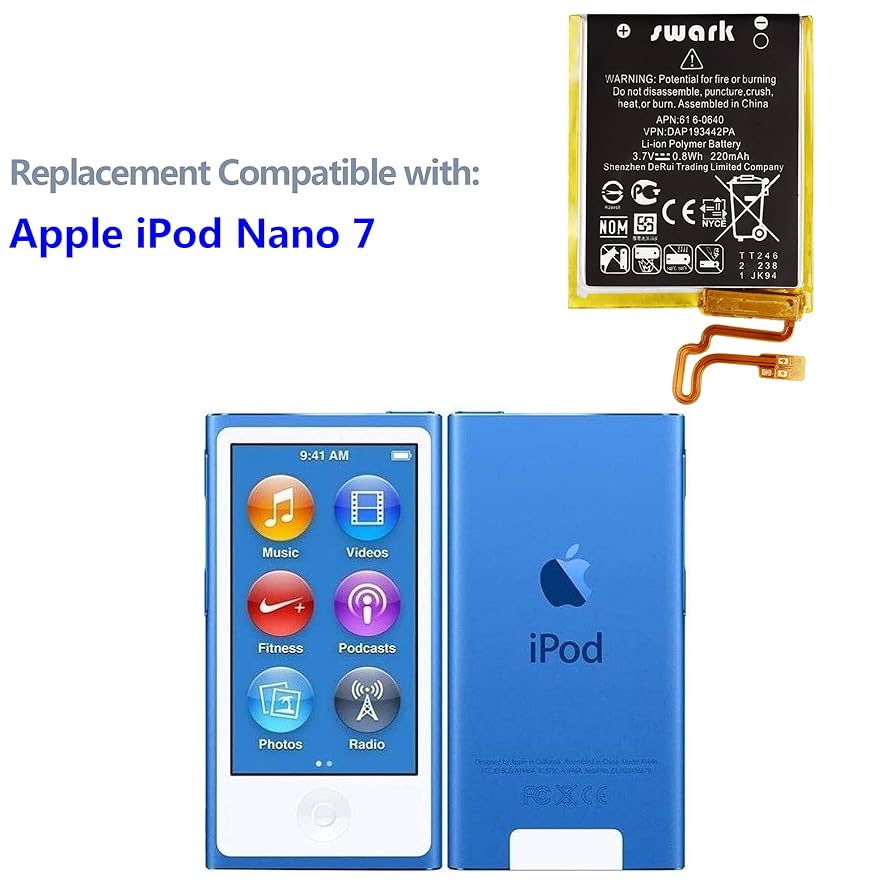 新品バッテリー Apple iPod nano 第7世代 パープル Amazon.co.jp: M-Player iPod Nano 第7世代 16GB パープル (汎用