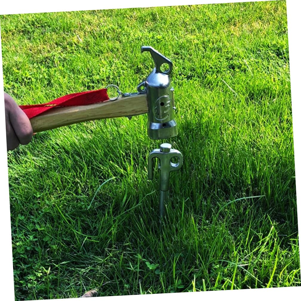 Hemobllo Estacas de Acero Inoxidable para Tiendas de Campaña Resistentes y Duraderas Piquetas para Suelo Camping Jardín y Exterior Fijas para Tiendas Toldos y Toldos Uso Montaña y Nieve