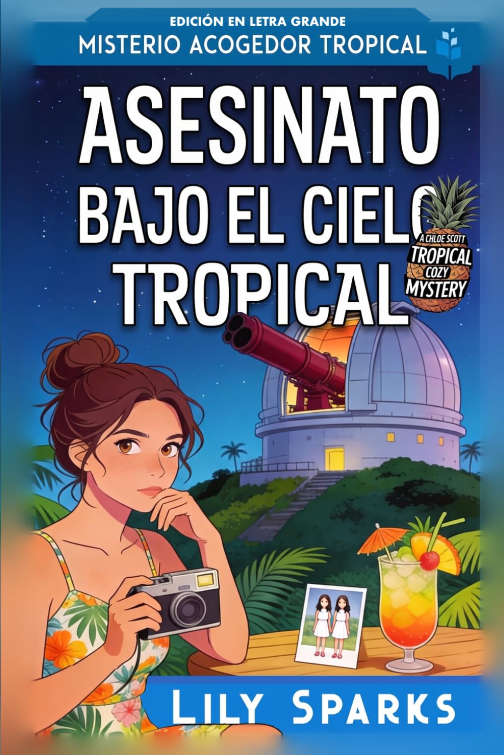 Asesinato bajo el cielo tropical: edición en letra grande (Los misterios tropicales de Chloe Scott edición en letra grande)