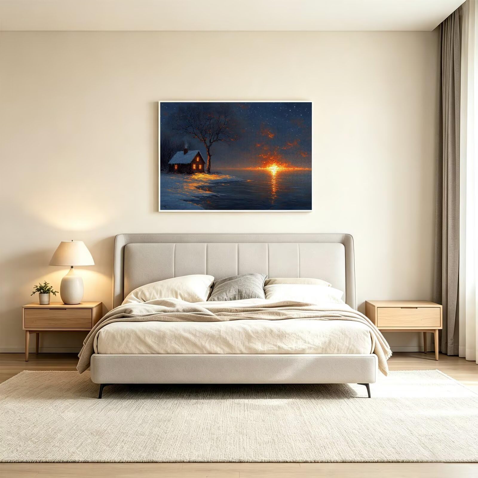 Puzzle dla dorosłych 2000, Starry Sky House, 99x70cm, n-784