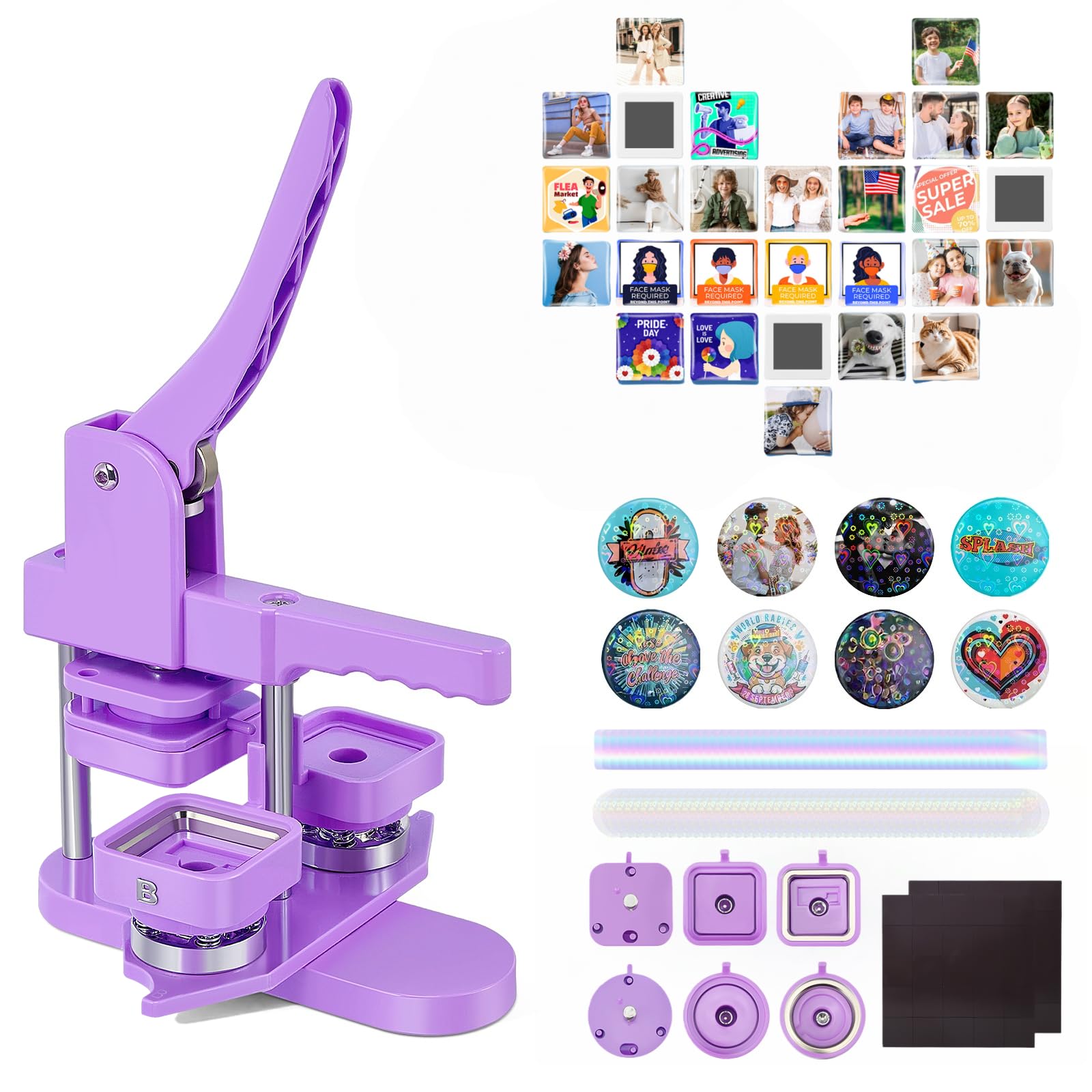 Photo 1 of NantFun Button Maker Machine Kit