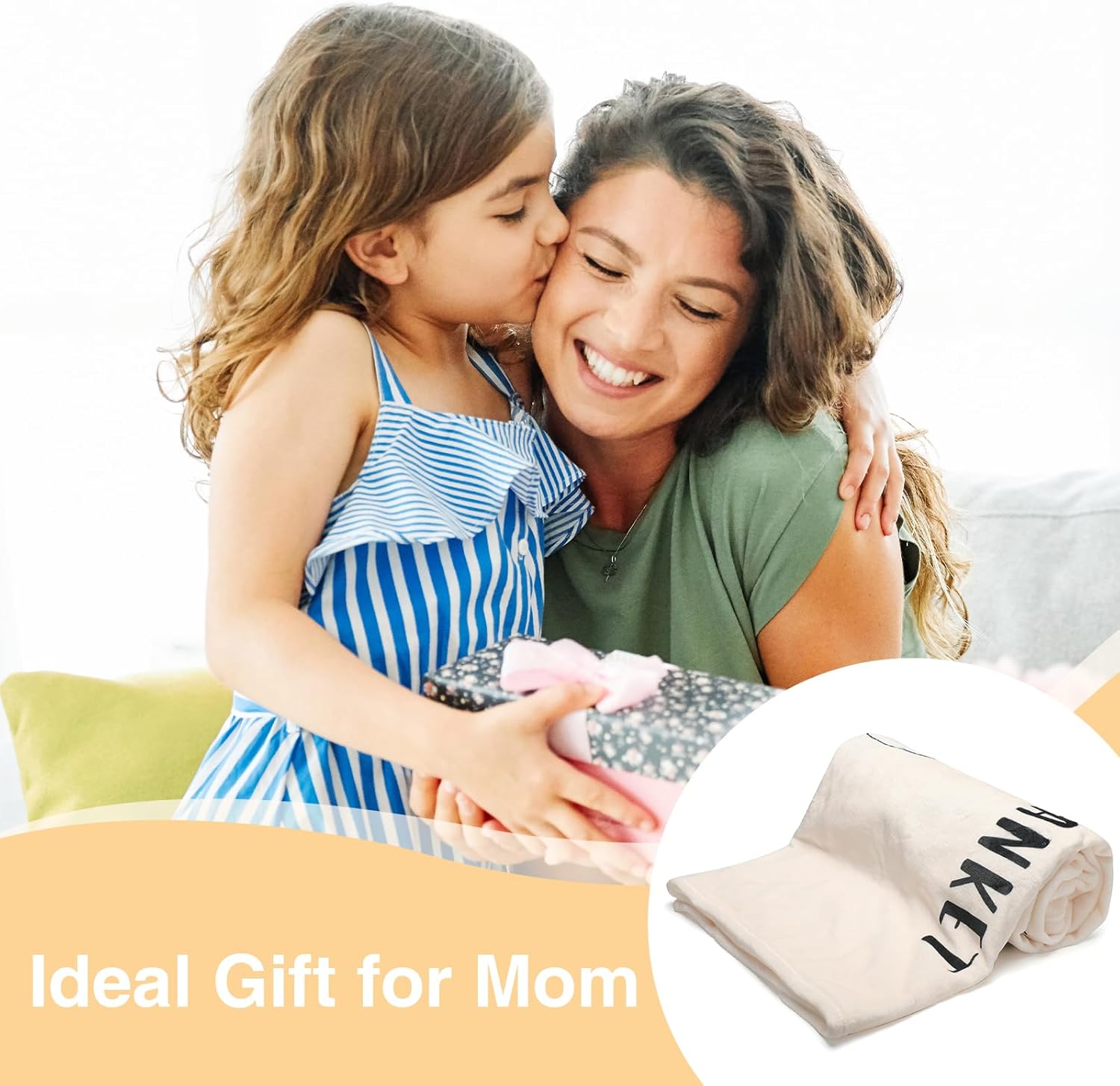 Funny Blanket for Mom Appreciation Gifts for Mommy from Daughter Son Birthday Gifts, Soft Fluffy Throw Blanket Throw for Napping New Moms Gifts - Image 3