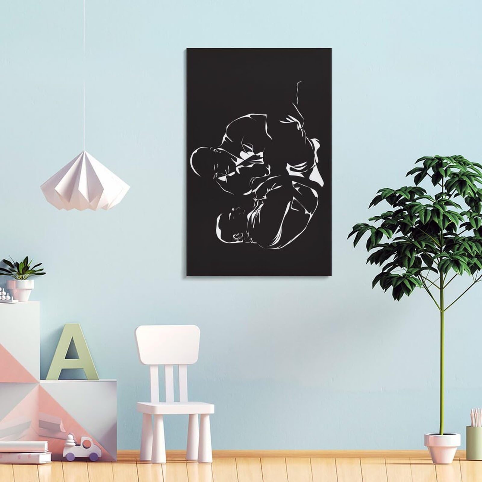 Amazon.com: TXDYWZYGS Jiu Jitsu Poster Decorative Painting Canvas