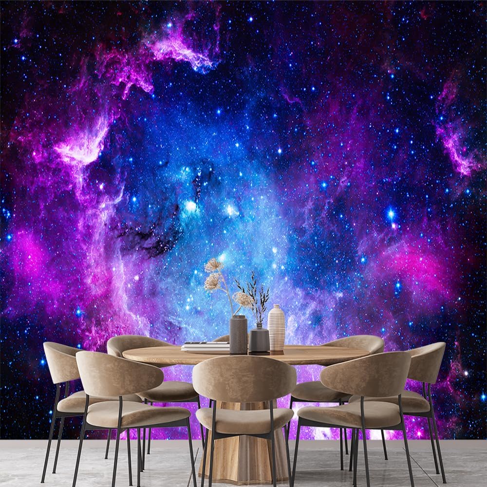Custom Galaxy Wallpapers Galaxy Wall Murals Starry Night Sky Wallpaper