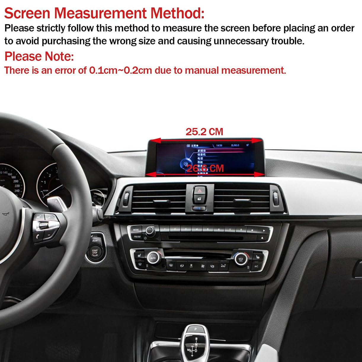 Soporte de teléfono móvil para Coche,Soporte de teléfono móvil Ajustable Giratorio 360°,para BMW 3 Series F30 F31 F34 F80 M3 2013-2019