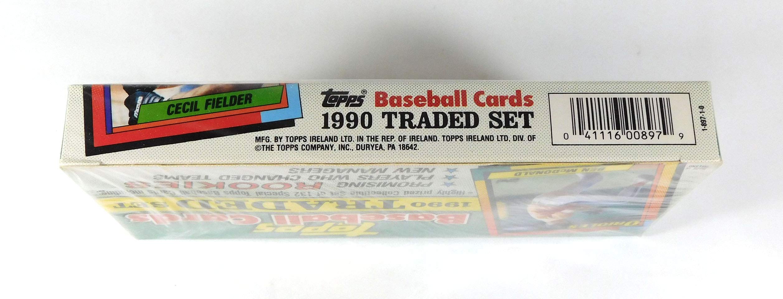 Topps 1990 Baseball Traded Retail Factory Set
