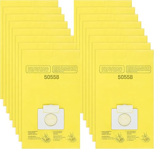 Paquete de 16 bolsas de vacío 5055 de repuesto para recipiente Kenmore tipo CQ 50555 50558 50557 y tipo C-5 C-18