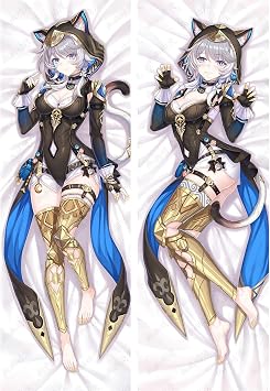 Cipher Cosplay Dakimakura Costume Hugging Body Pillow Case Long 2-Side HD Anime Cipher Otaku Pillowcase Cover Peach Skin 59"