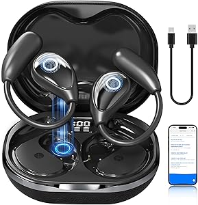 AI Translation Earbuds Real Time, 2026 Upgrade 164 Language Translator Earbuds Bluetooth 5.4 OWS 3-in-1 Translation Headphones, Wireless Translating Device for Travel Business Learning with App