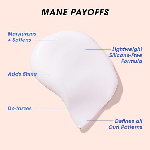 Miniatura 4 de MANE CLUB Honey, That's How I Roll Curl Defining Cream sin crueldad, vegano, sin sulfatos ni parabenos, 5 onzas