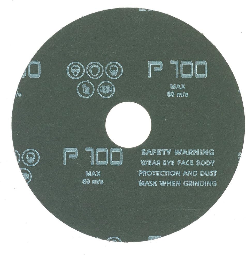 Mercer Industries 301100-4-1/2" x 7/8" Aluminum Oxide Resin Fiber Discs, 100 Grit (25 pack)