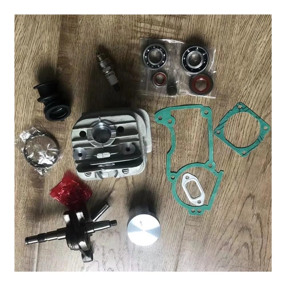 Kit cylindre 44,7 mm MS260 avec vilebrequin en alliage renforcé pour moteur thermique