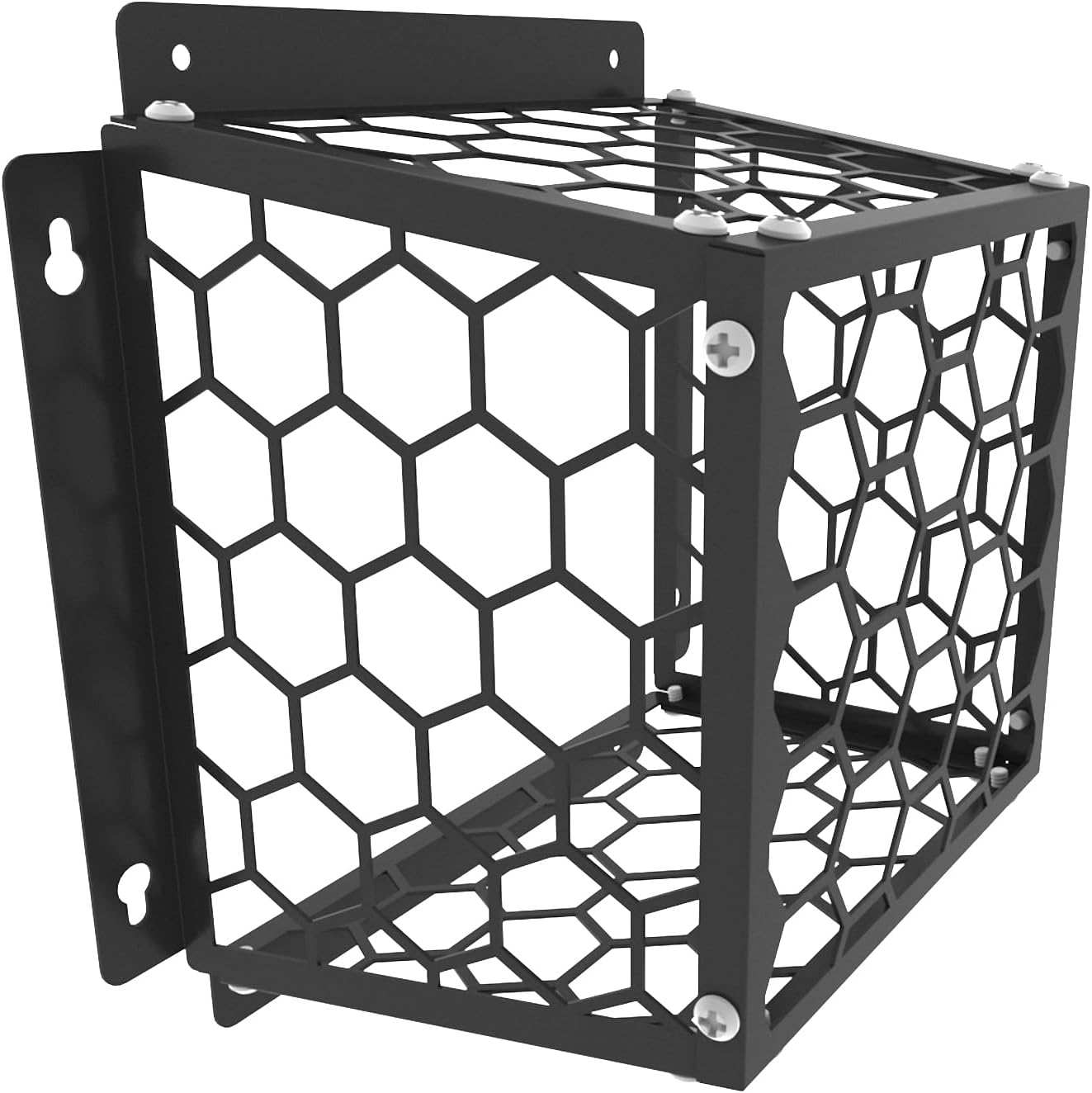 Universal Dryer & Exhaust Vent Bird Guard Heavy Duty Steel Animal Proof Cover for 3-4" Vents, Fits Dryer/Bathroom/Kitchen Fans, 7"x7"x5" Easy Install