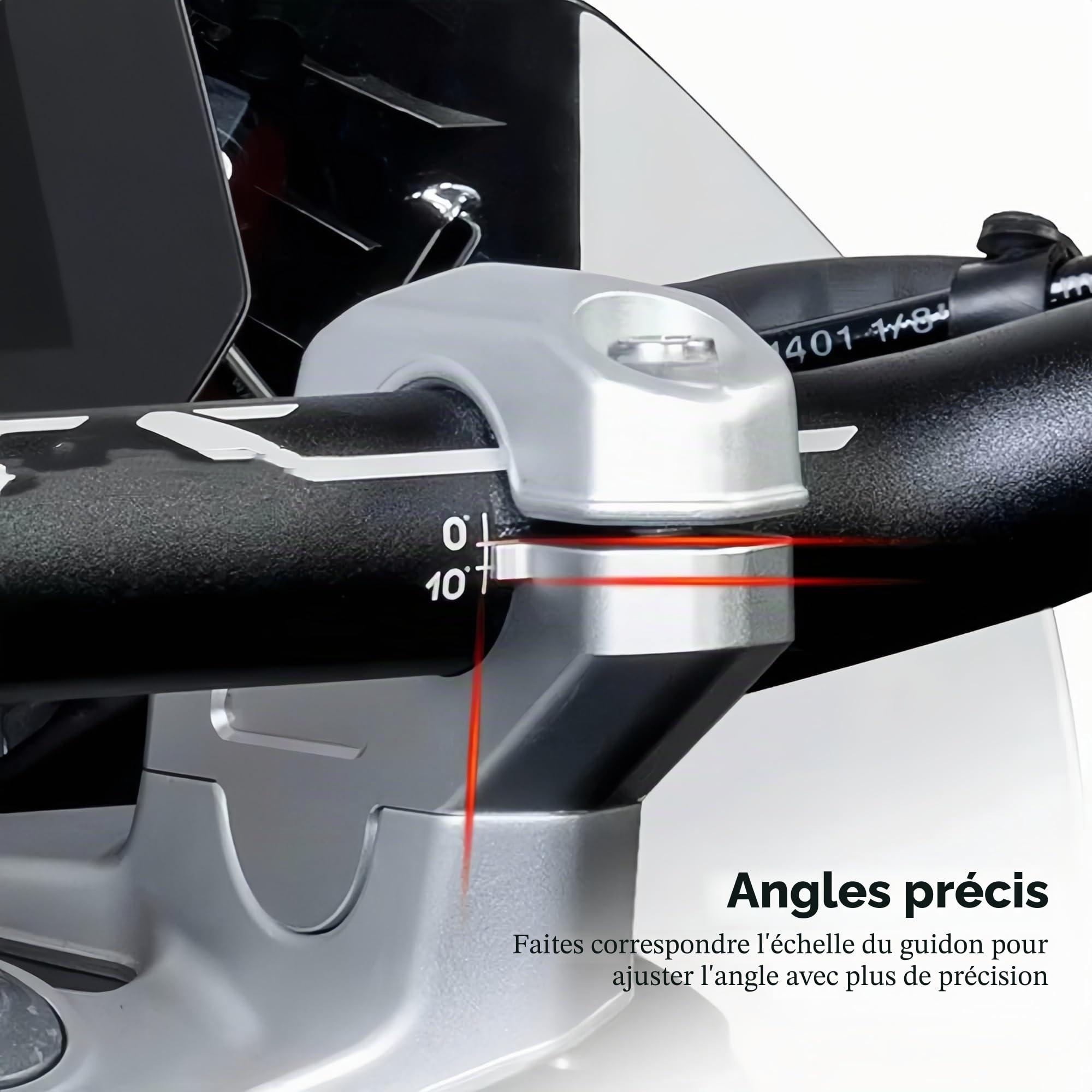 Moto Guidon Montage Riser Guidon Riser Pince Pour BMW R1300GS Adventure 2023 2024 2025