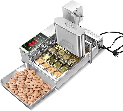 Miniatura 5 de Kolice 1750pcs/hora Mini 4 filas donas que hacen la máquina/fabricante de donuts/freír Donuts Maker/donuts que hacen la máquina/Donuts que hace la