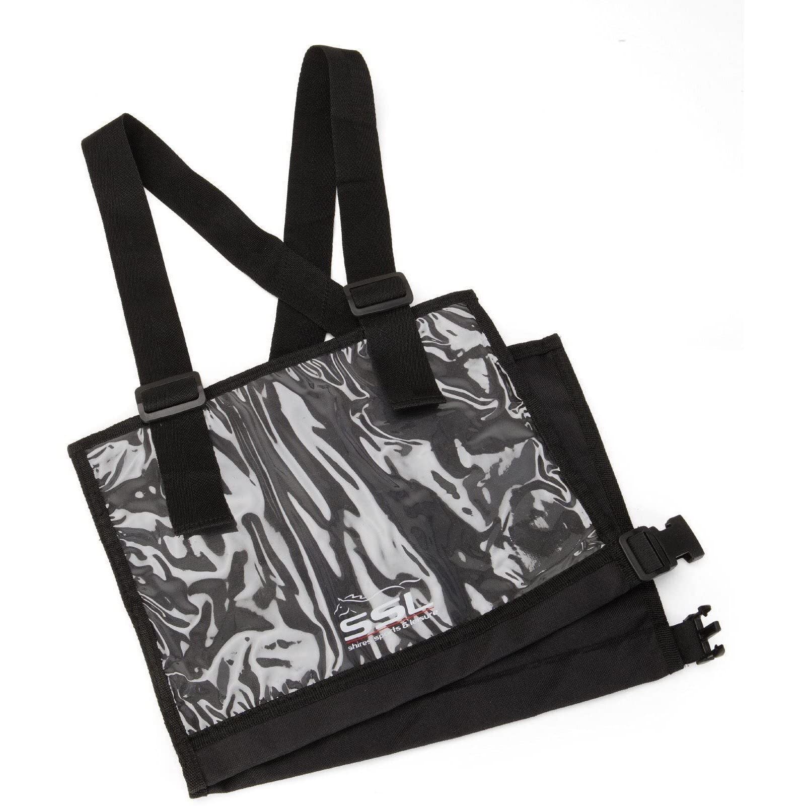 Aubrion Number Horse Riding Bib (One Size) (Black)