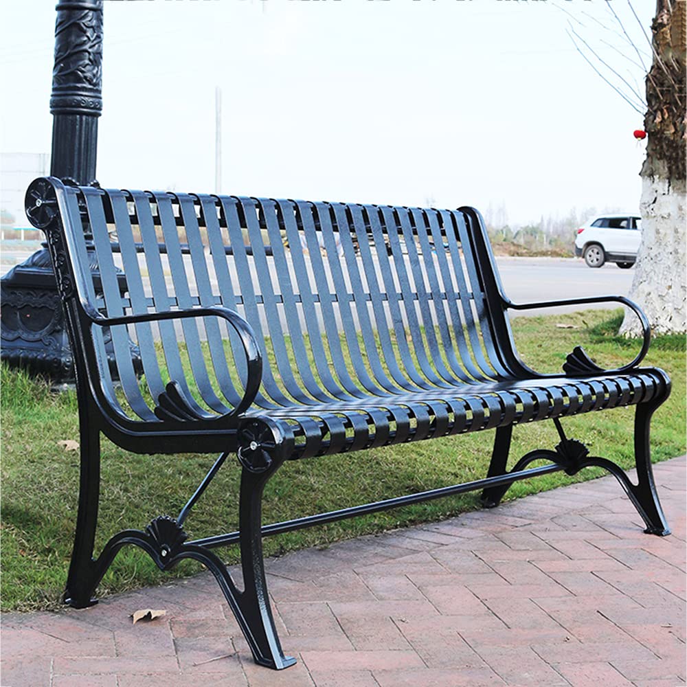 Buy Garden Bench 1200mm1500mm, 2seater Lazy Susan Rose, Cast Iron