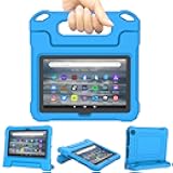 Amazon Fire 7 Tablet Case for Kids(12th Generation, 2022 Release), Lainergie Lightweight Shockproof Kids Friendly Fire 7 Kids Tablet Cover with Handle Stand Incompatible iPad Samsung Lenove, Blue