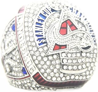 2021 Colorado Avalanche World Champions ring with wooden box Stanley Cup Gifts for Mens Women Kids fathers