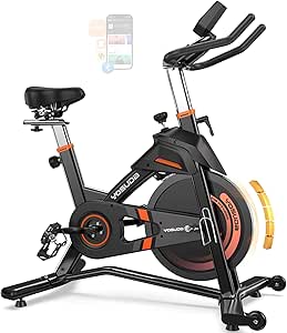 YOSUDA PRO Magnetic Exercise Bike with 350 lbs Capacity - Indoor Stationary Cycling Bike with Comfortable Seat and Silent Belt Drive