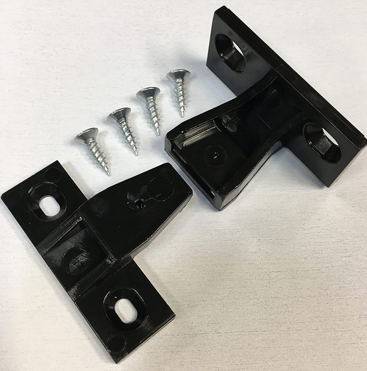 Push in Keku Plinth Fasteners Fittings Press Fit Panel Skirt Clips x4