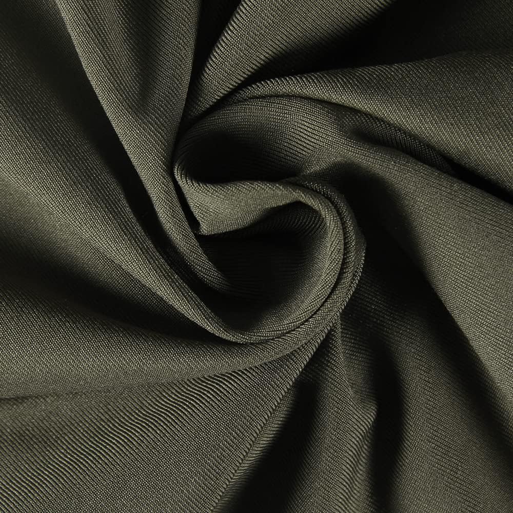 GEMBERA Women's Long Sleeve Turtleneck Crop Tops Fitted Basic T Shirt Top - Image 5