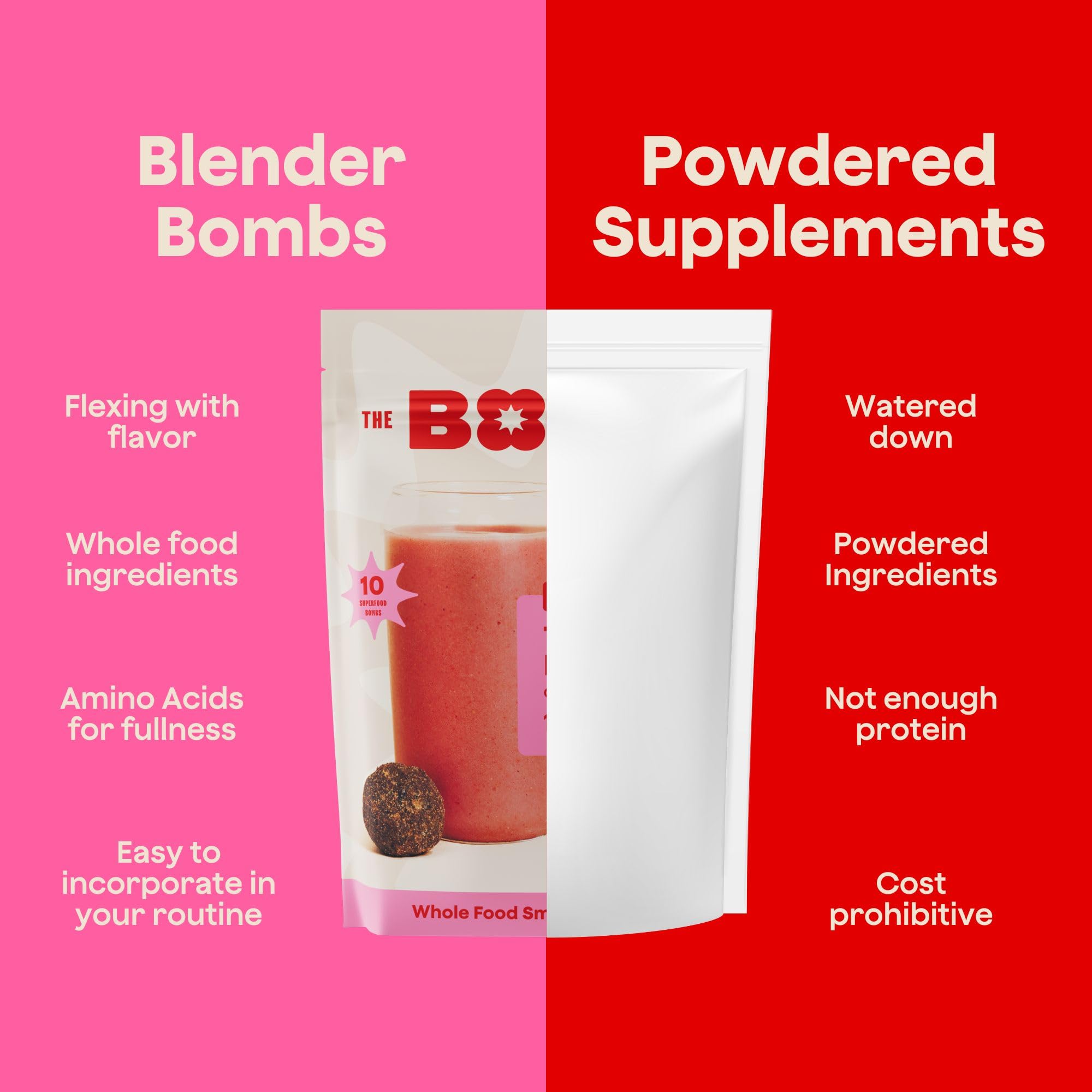 The Bomb Co Blender Bomb The OG Superfood Smoothie Mix with Chia Seeds Hemp Seeds Flax Seeds Sea — view 8