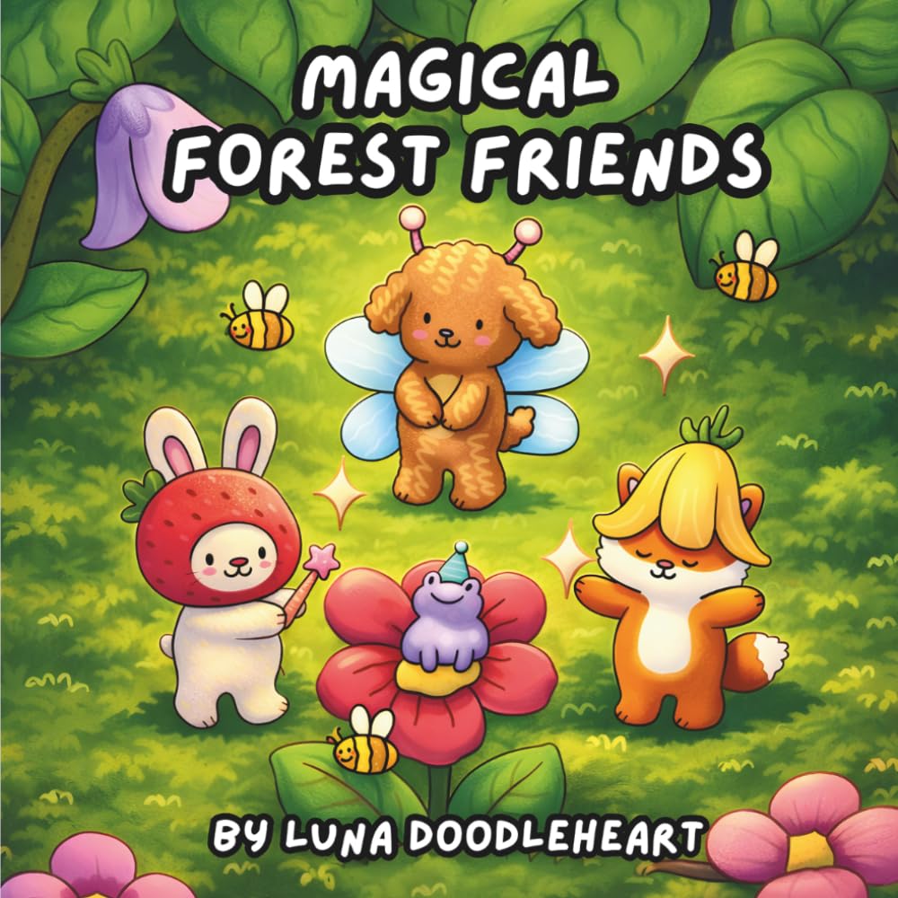 Snuggle Doodlers Magical Forest Friends Coloring Book | All Ages (Snuggle Doodlers Cozy Vibes)