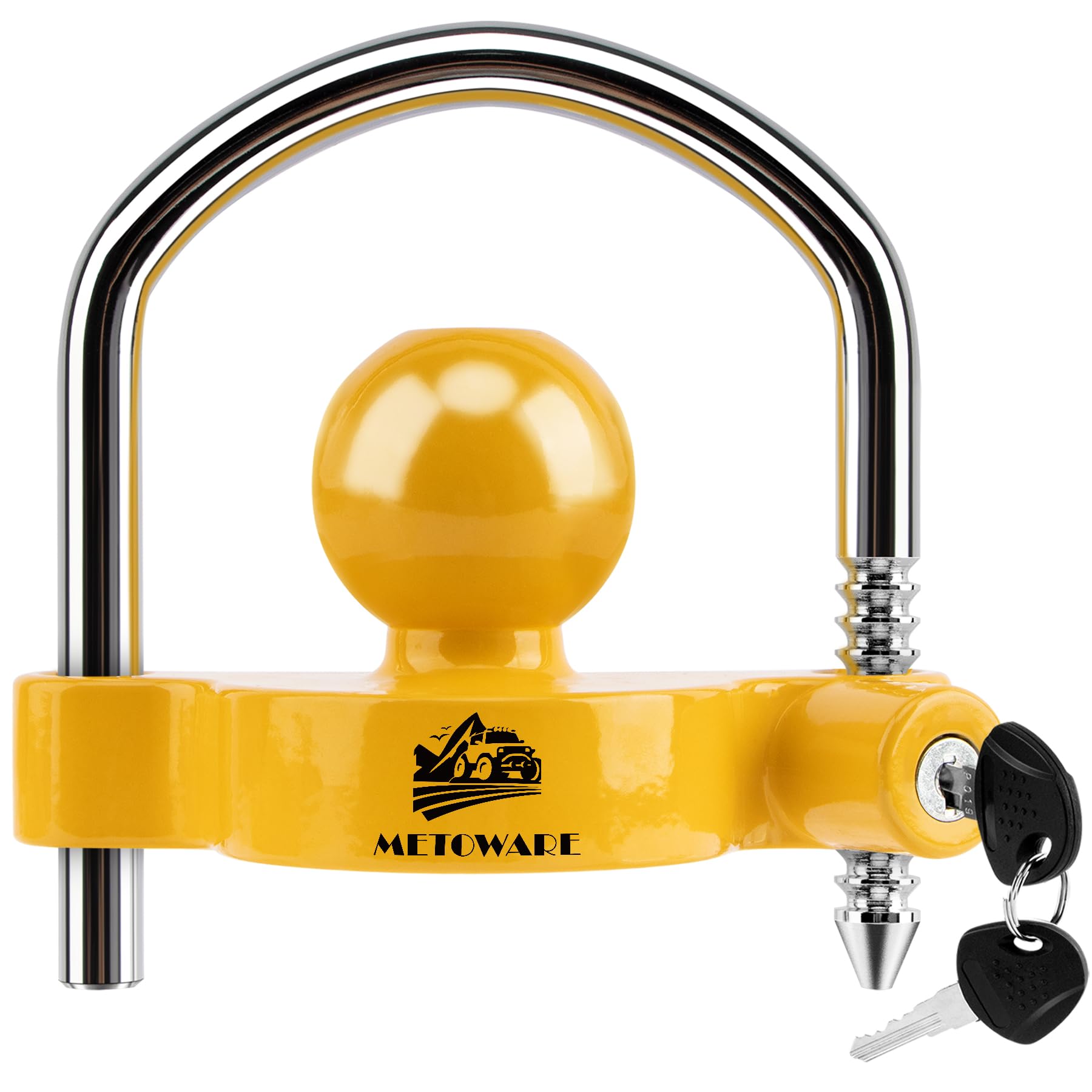 Amazon.co.jp: METOWARE トレーラーカプラーロック、1-0.8インチ、2