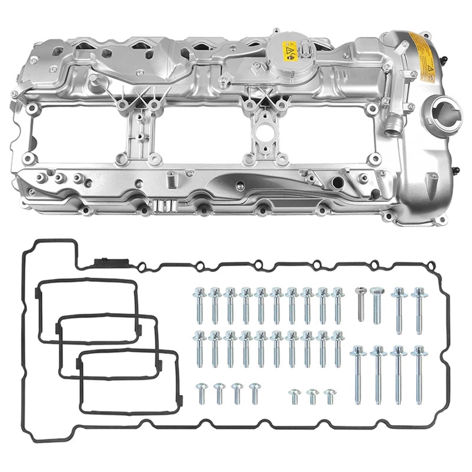 Pasuje do Bmw N55 3.0L 135i/335i/535i/640i/740i/X3/X5/X6/535i xDrive pokrywa głowicy cylindra zaworu 11127570292 pokrywa bloku silnika