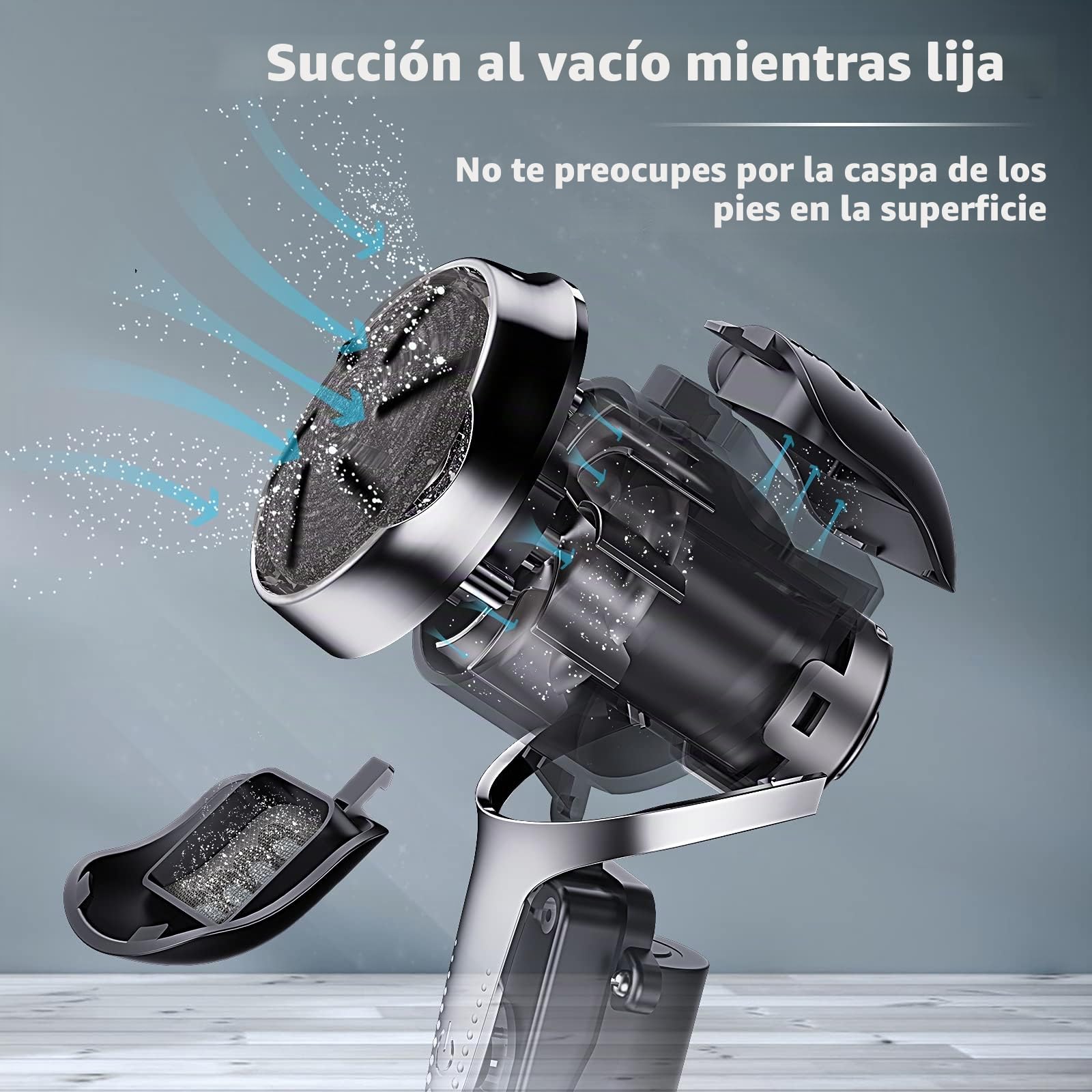 Lima Electrica Pies Recargable Callos Pies Eliminar con Succión al Vacío 3 Repuesto Rodillos 2 Velocidades IPX7 Impermeable Quita Durezas Electrico Pedicura Profesional Durezas Pies