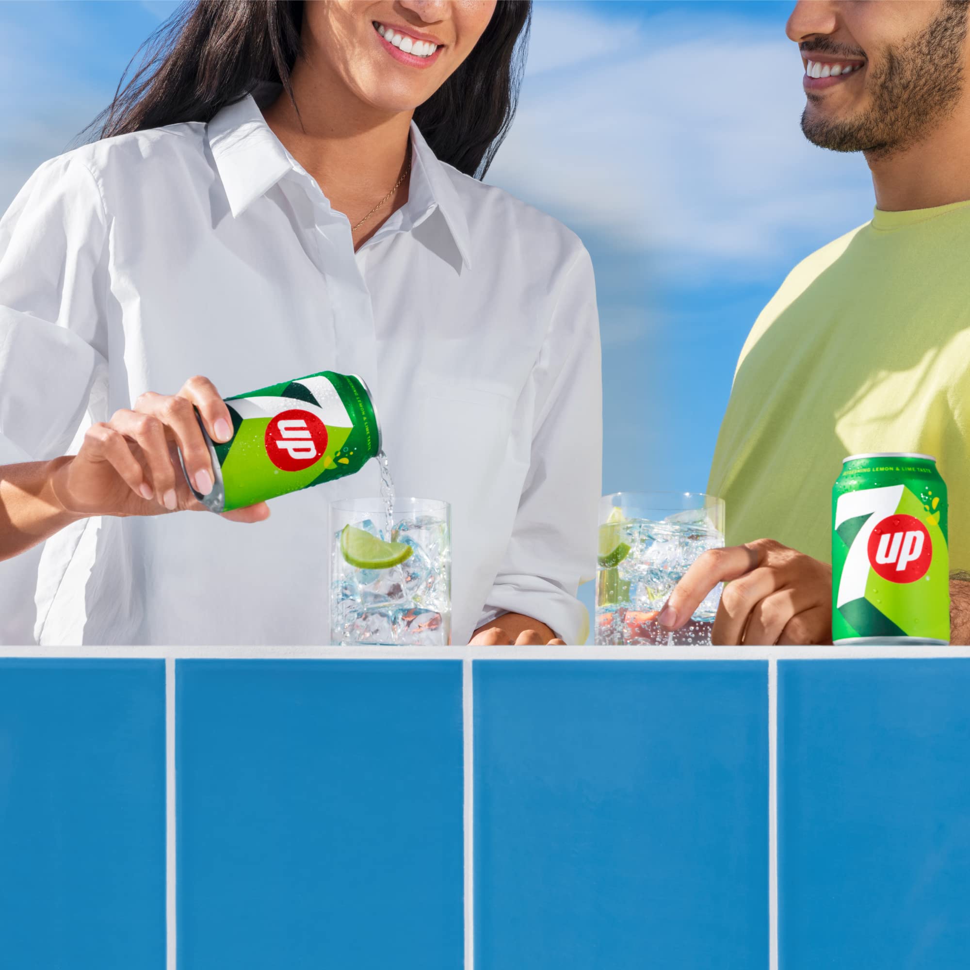 7UP Reguläre 330 ml Dosen (24 Stück)