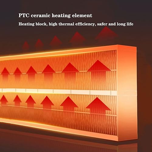 Miniatura 3 de Inserto de chimenea eléctrica, estufa de chimenea doble, puertas con efecto de llama 3D, calentador de chimenea eléctrico portátil, calentador de
