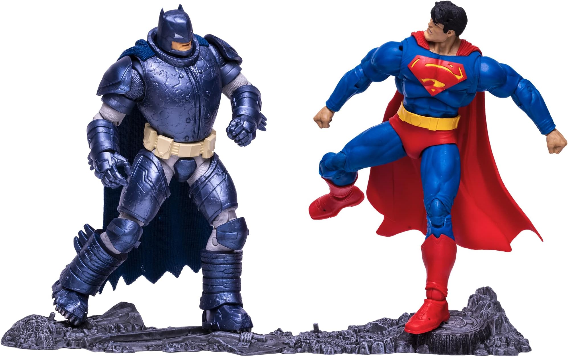 DC Multiverse Superman vs. Batman (The Dark Knight Returns) 7" Action Figure Multipack