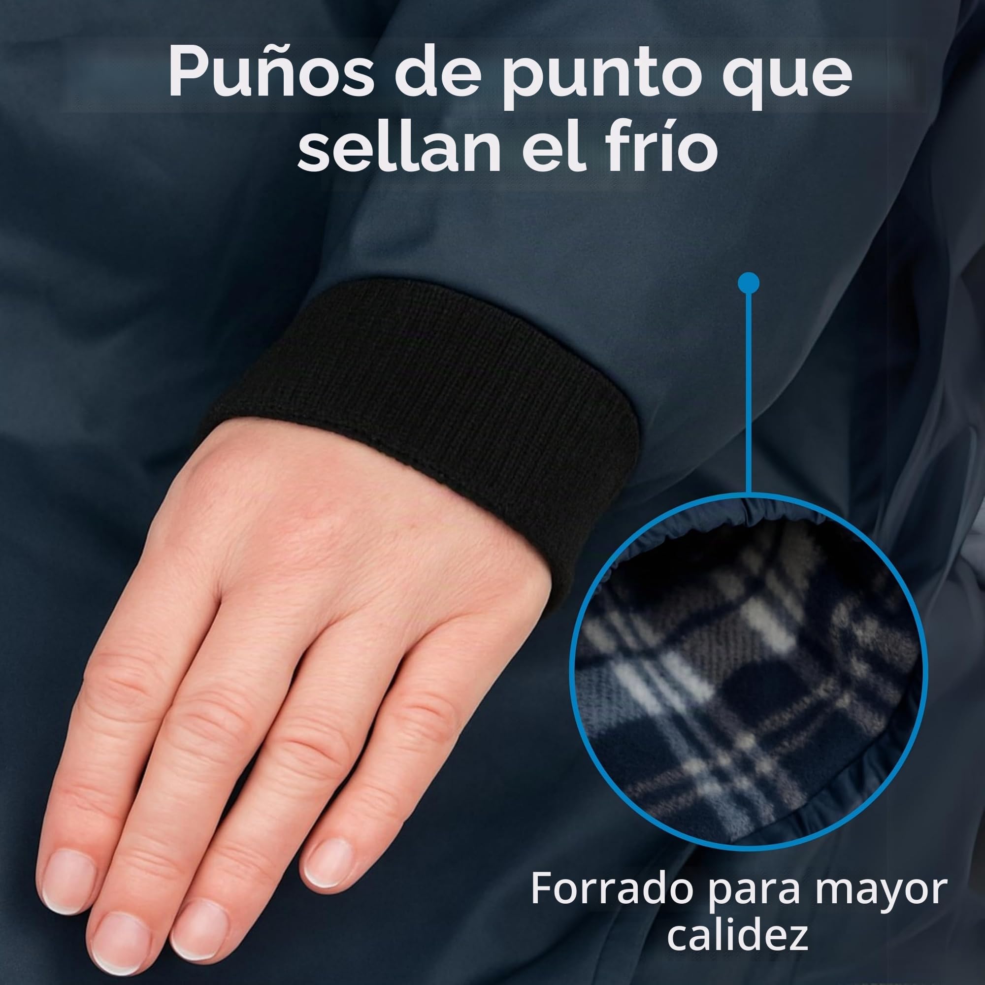 Homecraft Chubasquero con mangas para silla de ruedas