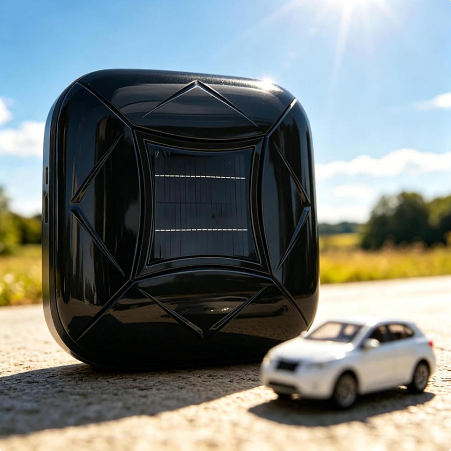 Smart Car Cover,Solar Charging Car Cover,Sunproof Sun Shade Canopy Universal Movable Carport,One-Key Retractable,Anti-Theft Alarm,Fit for Sedan,MPV,SUV Black 3XL+